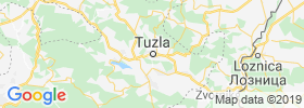 Tuzla map